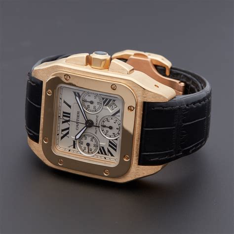 carlos santos cartier|cartier santos 100 price list.